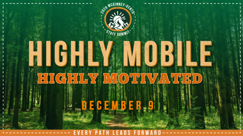 Highly Mobile, Highly Motivated. 2026 McKinney-Vento Staff Summit.