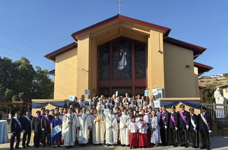 Parish with Bishop