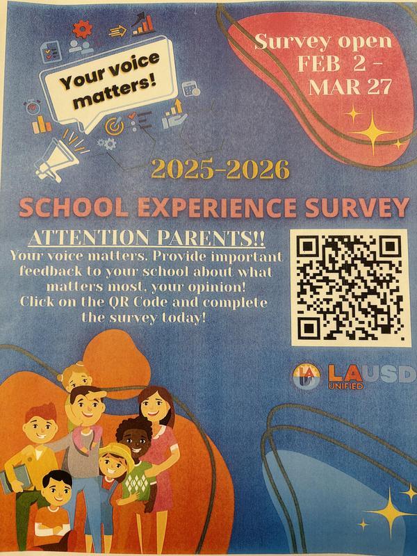 School Experience Survey