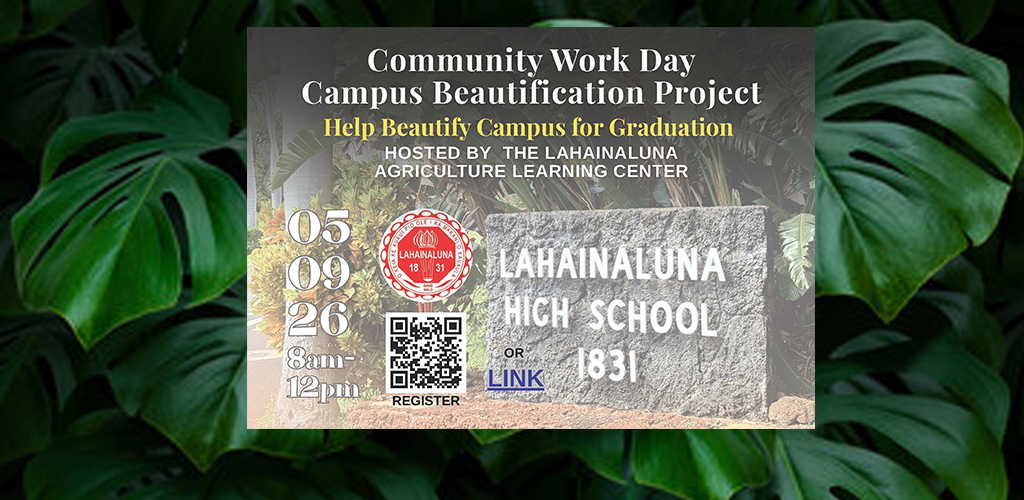 Campus Clean Up Saturday May 9, 2026
