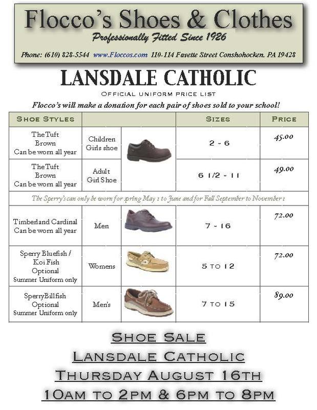 Flocco's Shoe Sale Thursday, August 16 Featured Photo