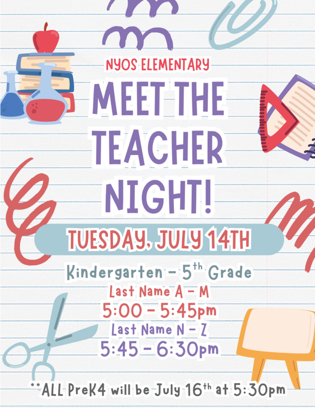 K-5th Grade Meet the Teacher Night Featured Photo
