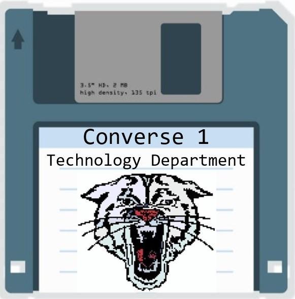 Tech floppy logo