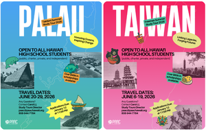 PALAU AND TAIWAN POSTERS