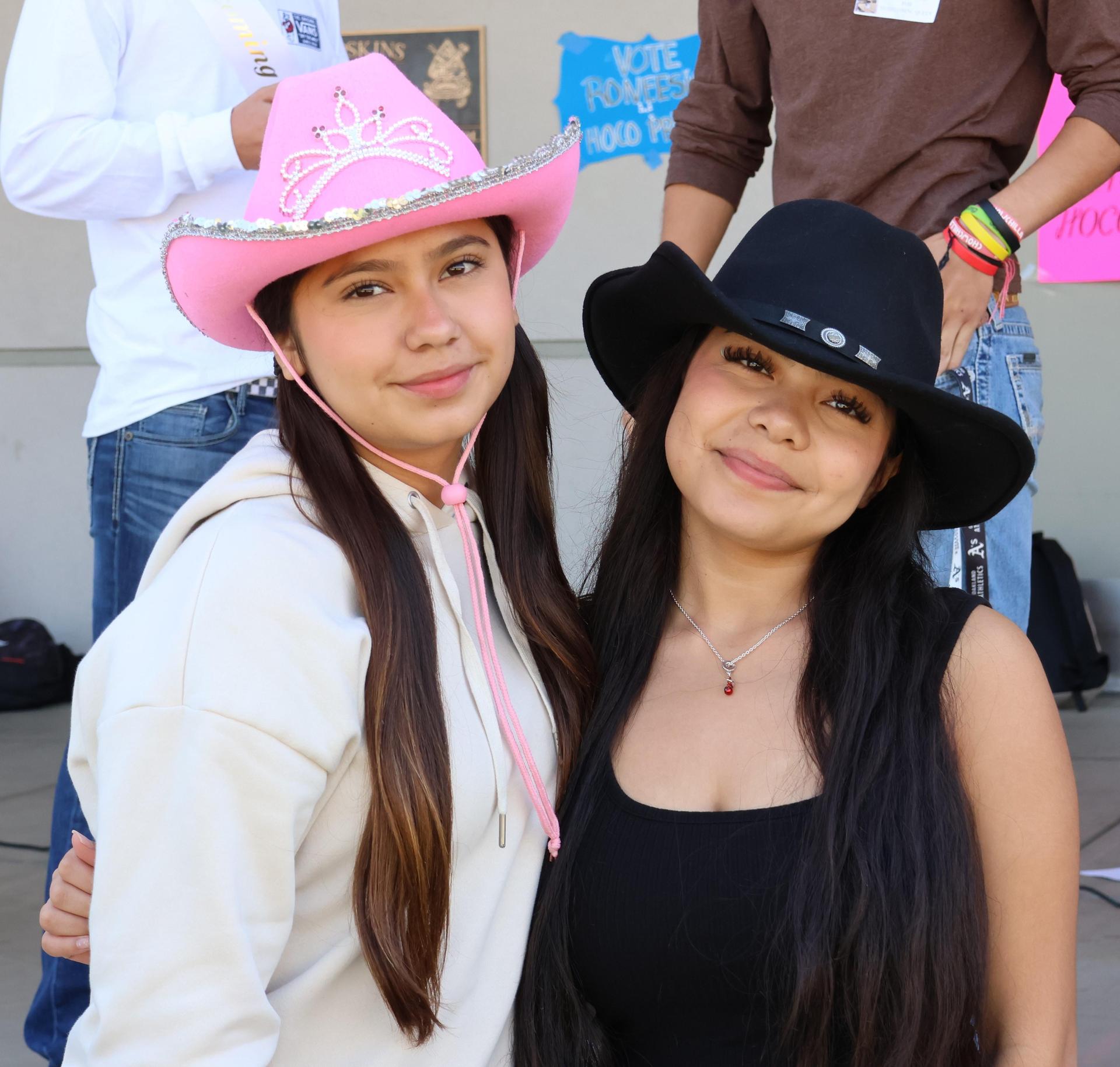 students dressed in western wear