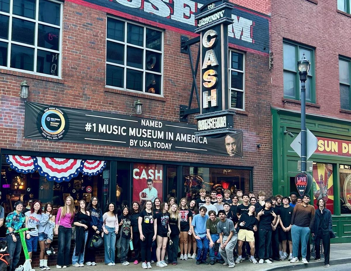 club trip to johnny cash museum