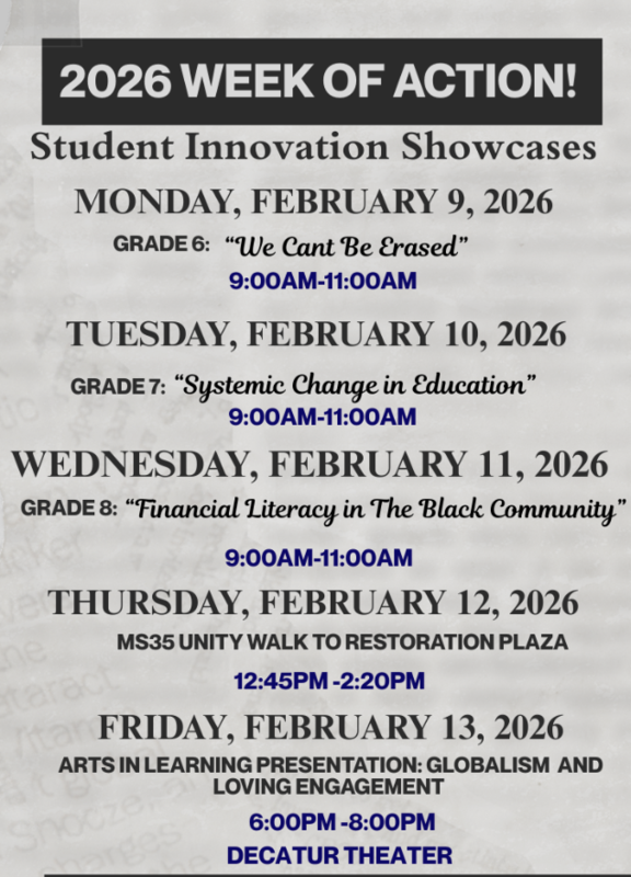 2026 week of action events