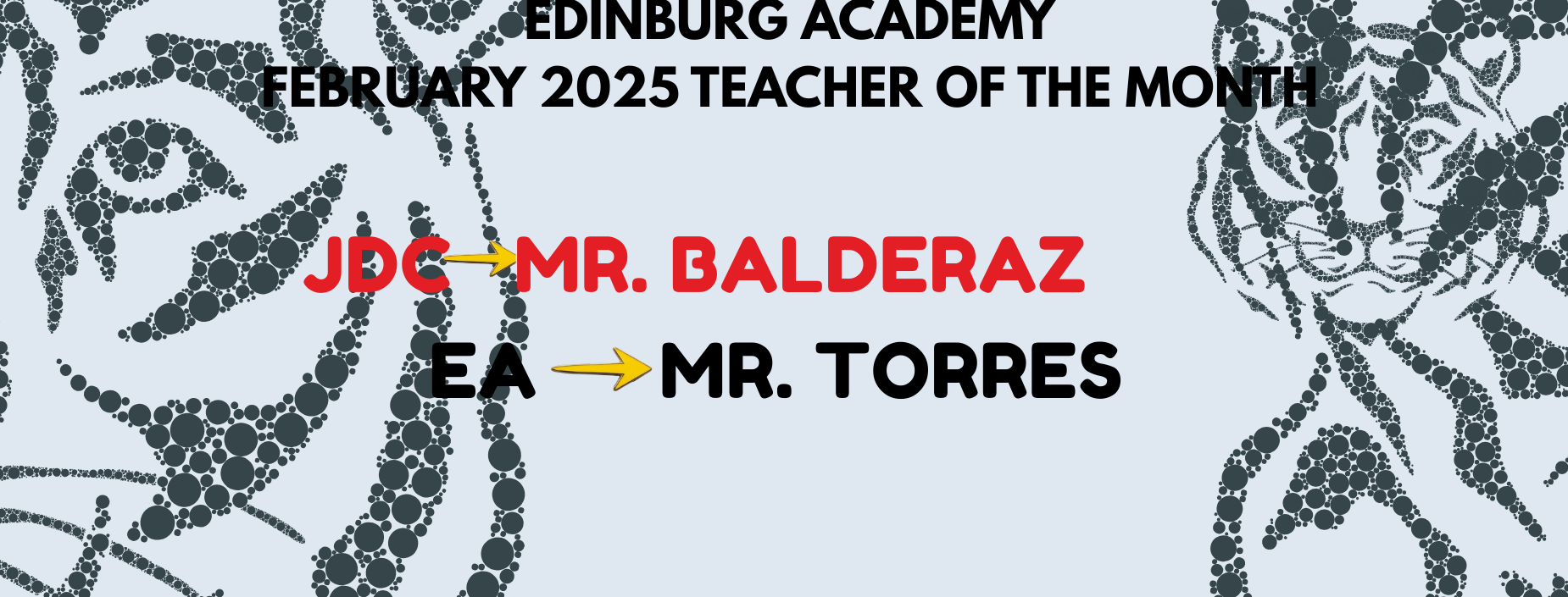 February Teacher of the month