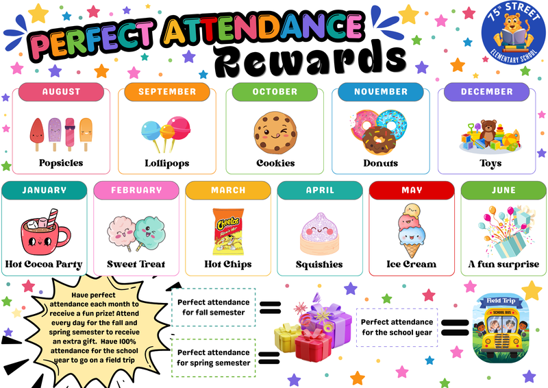 Perfect Attendance Awards