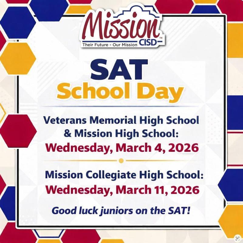 Mission CISD SAT School Day