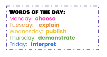 Word of the Day! Thumbnail Image