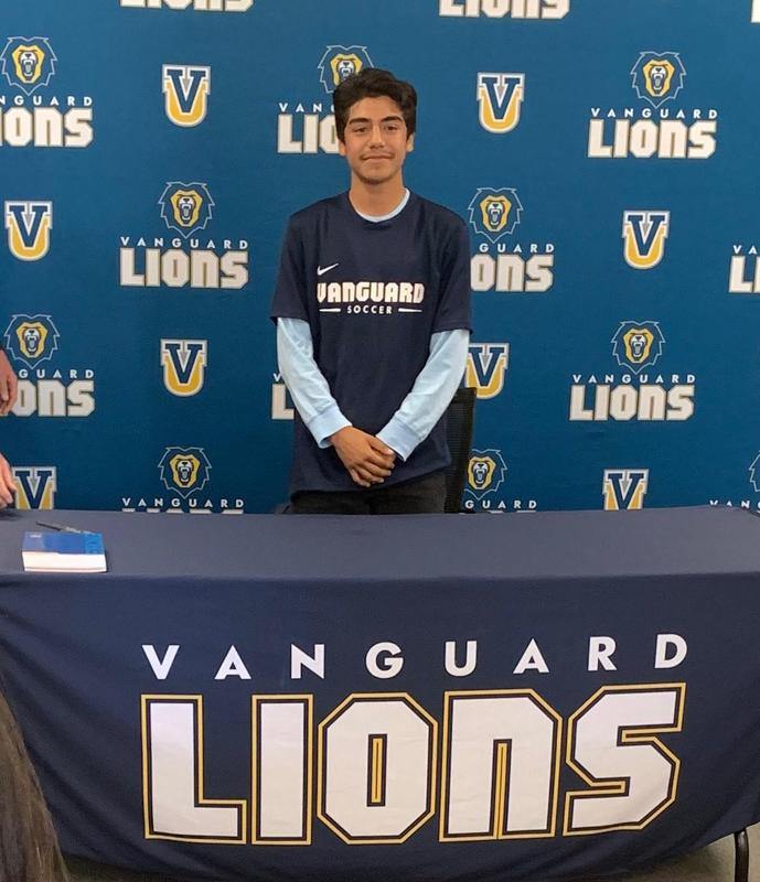 Stewart Alvayero Signs With Vanguard University in Costa Mesa! Featured Photo