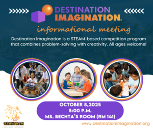 Destination Imagination Informational Night October 8th
