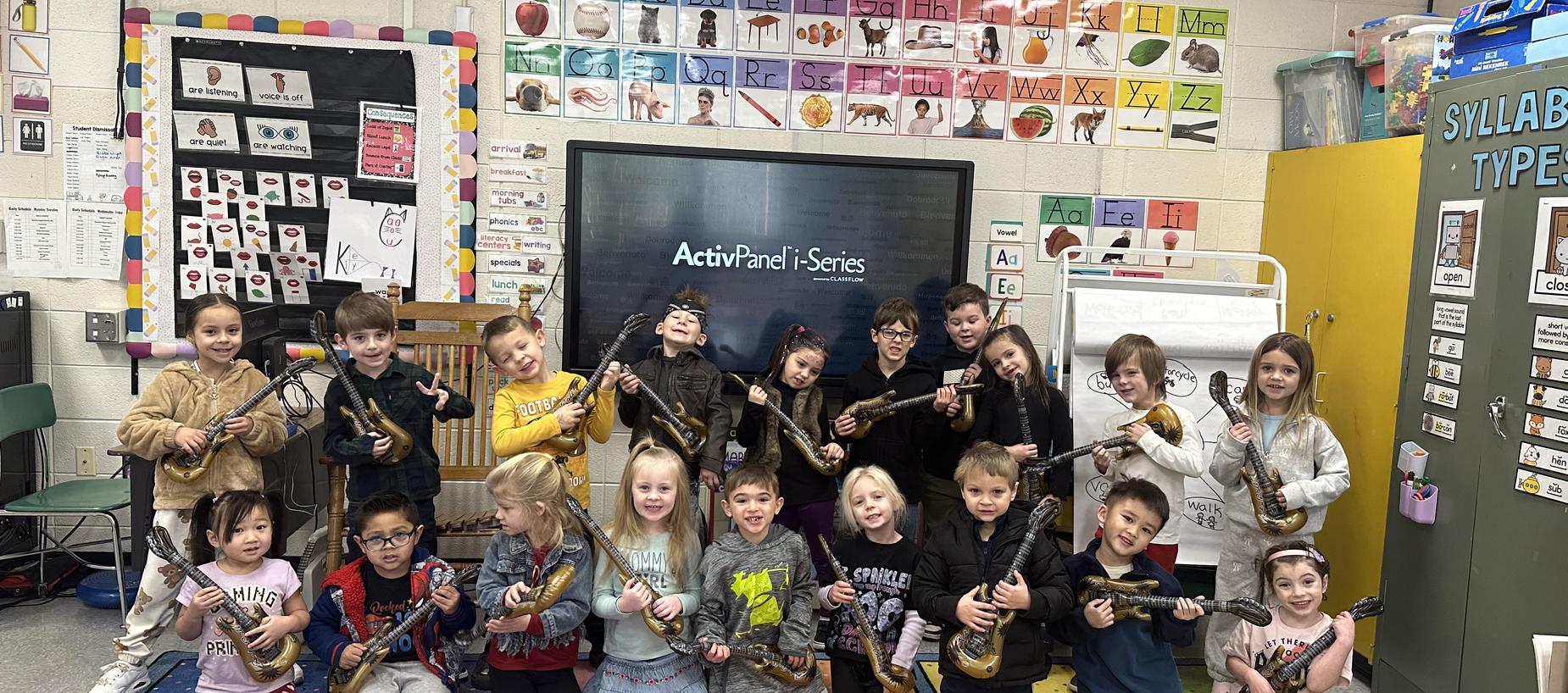 Kindergarten Rocking!