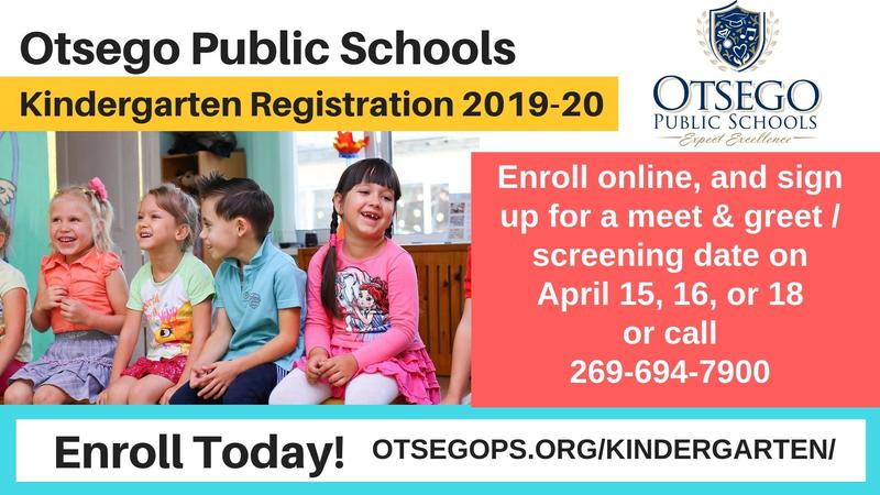 Graphic showing Kindergarten Registration information which is in the attached story.