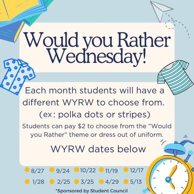 Would you Rather Wednesdays!