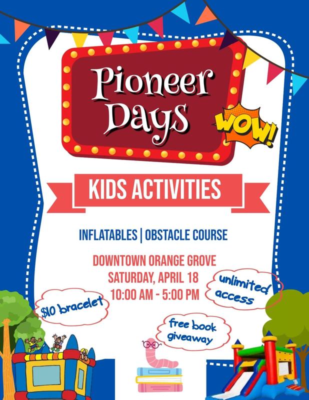 Pioneer Days - Kids Corner April 18 Featured Photo