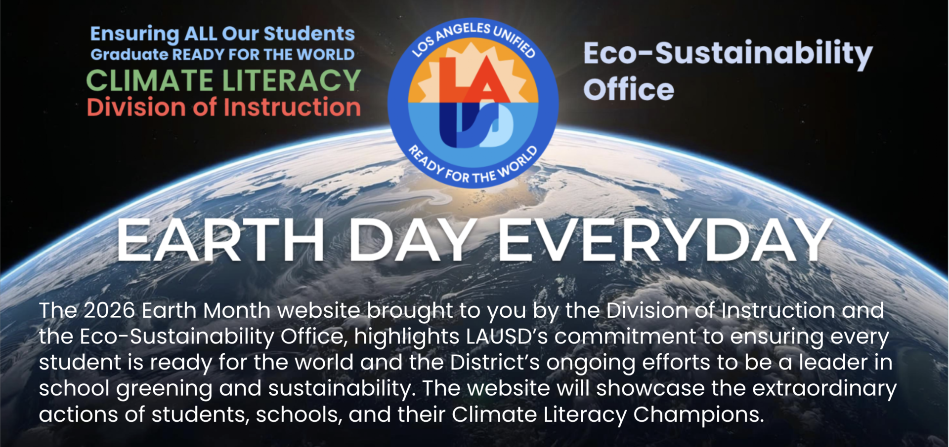 Earth Month Home Page