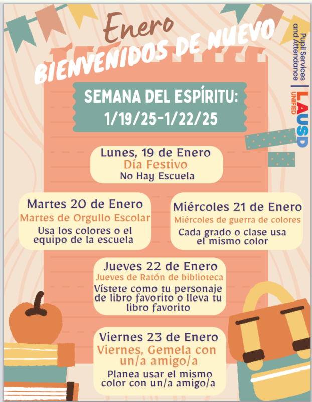 Semana del Espíritu Escolar