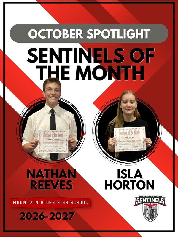 October 2026 Sentinels of the Month