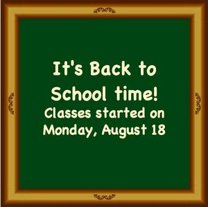 It's Back to school Time! poster
