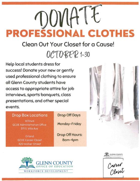 Donate Professional Clothes