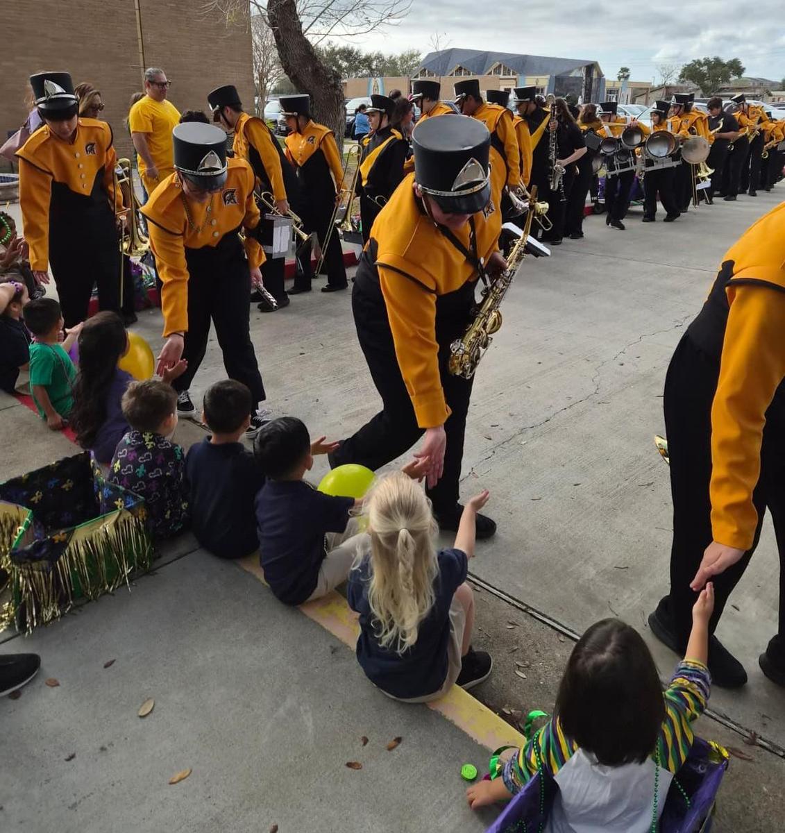 Band in action