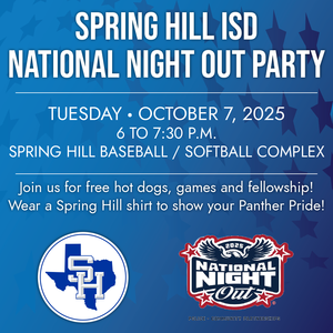 National Night Out - October 7