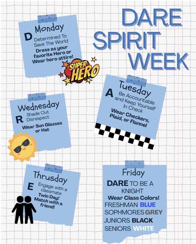 DARE Spirit Week
