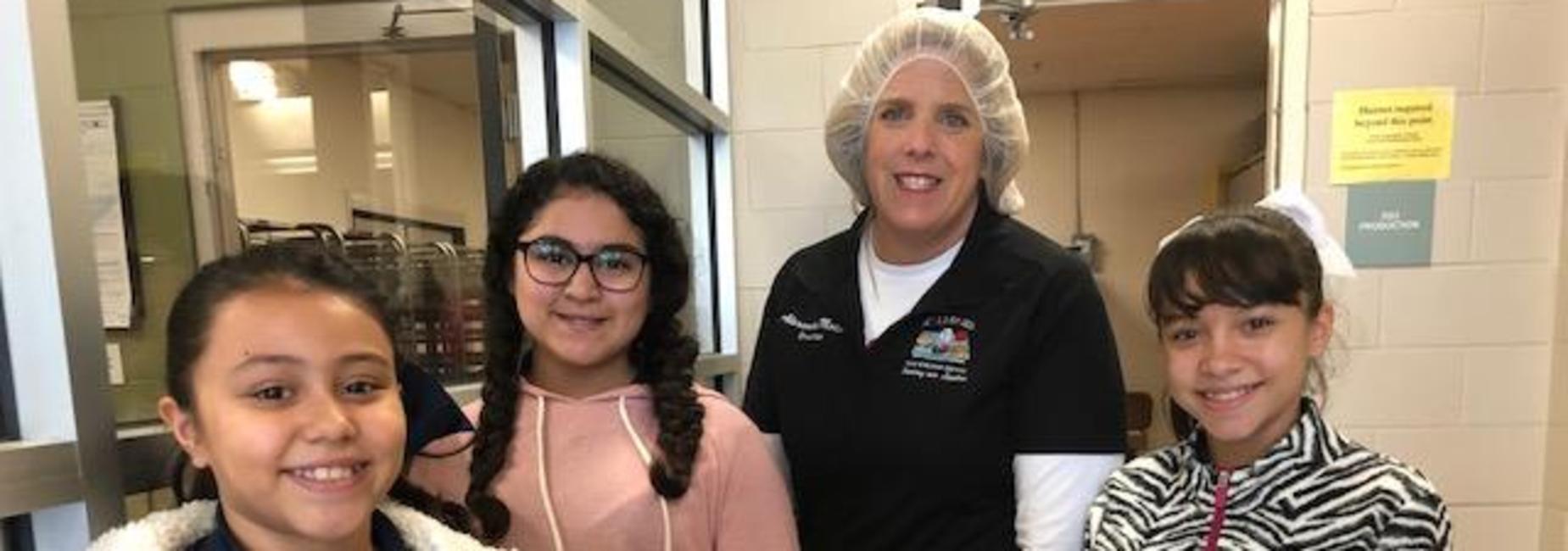 4th and 5th grade visits central nutrition office