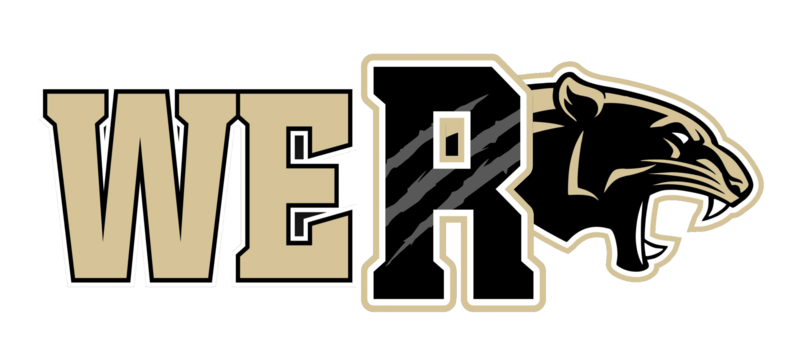 We "R" Logo with Panther Head