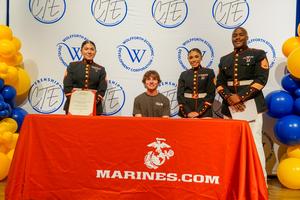Frenship ISD Honors Students Committing to Military Service