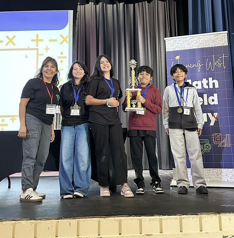 Math Field Day winners