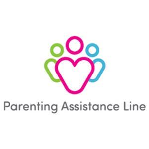logo with parenting assistance line