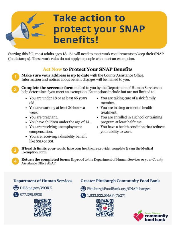 Details about SNAP changes