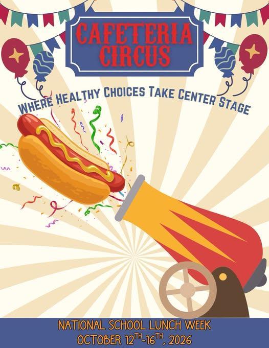 Thursday is Day 4 of National School Lunch Week at our Cafeteria Circus!