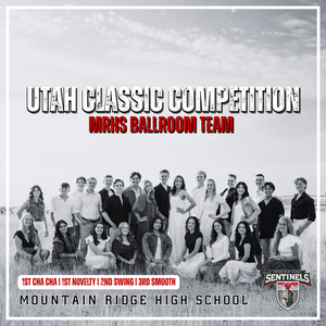 MRHS Ballroom Team at Utah Classic Competition