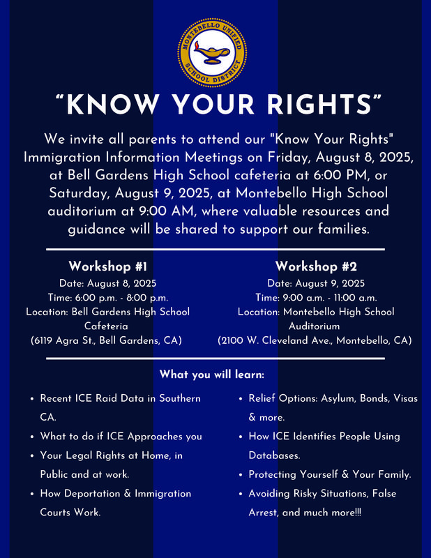 Know your rights flyer August 2025