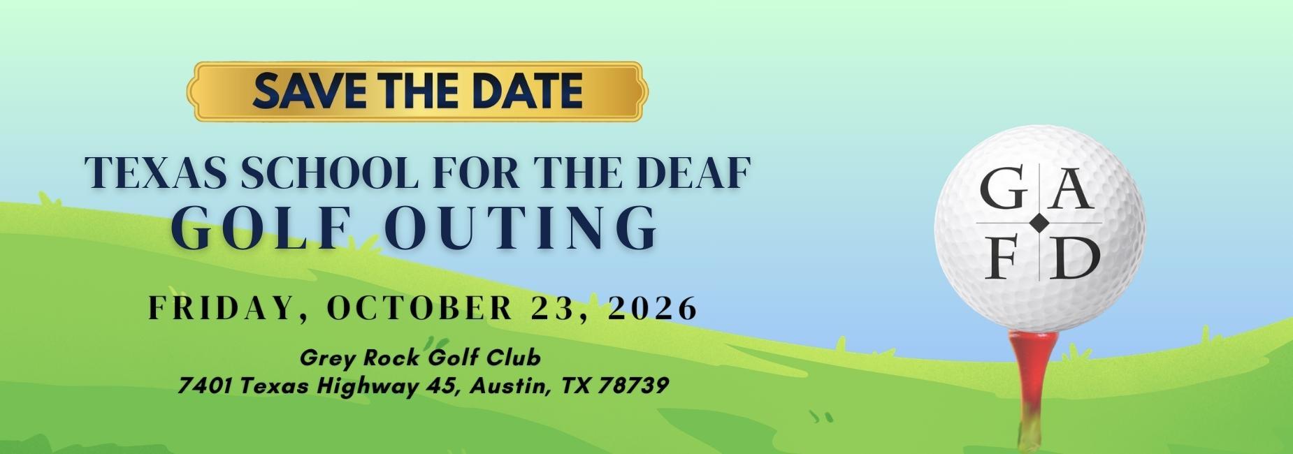 TSD Golf Outing, Fri, Oct 23, 2026