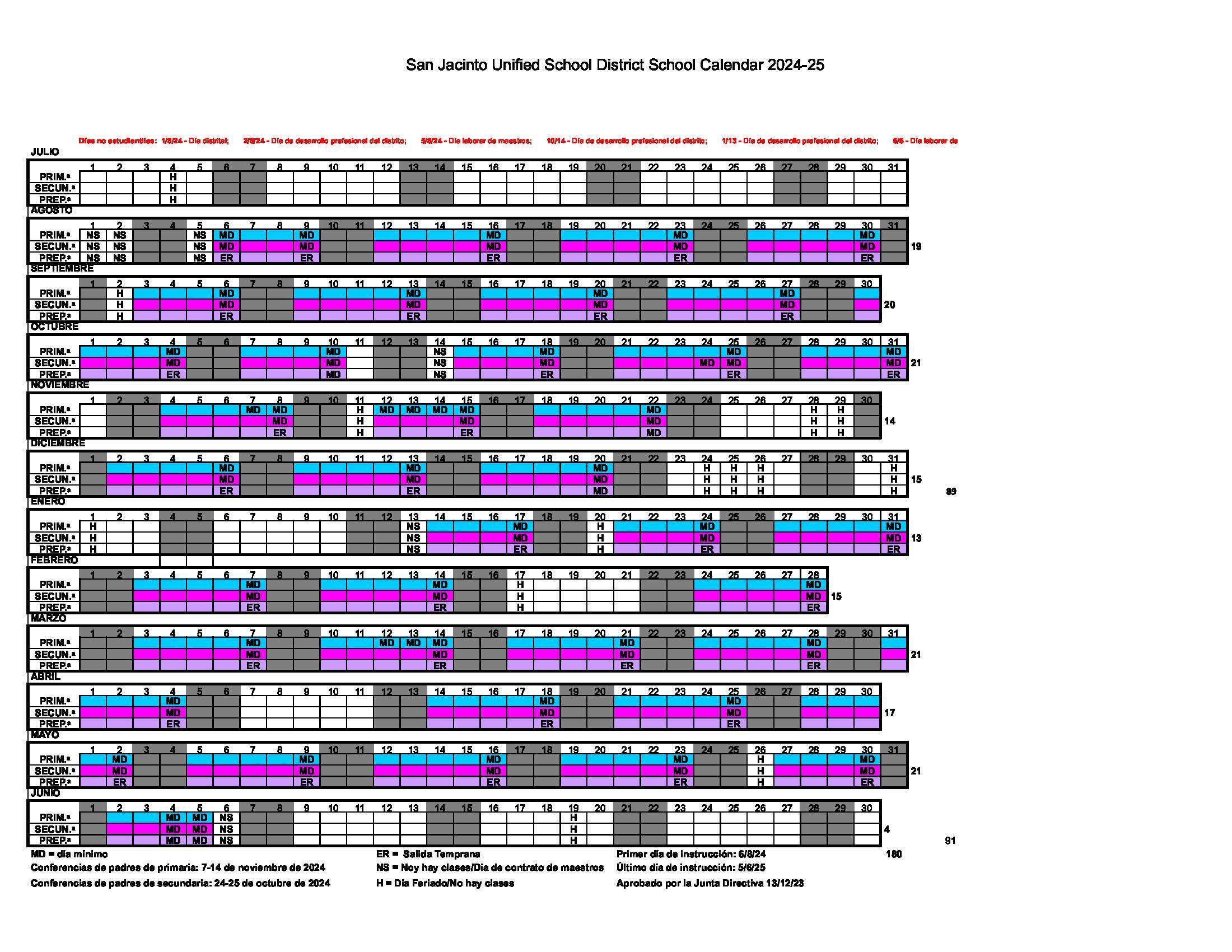 2024 2025 Academic Calendar About Us San Jacinto High School 2024 2025 Academic Calendar About Us San Jacinto High School