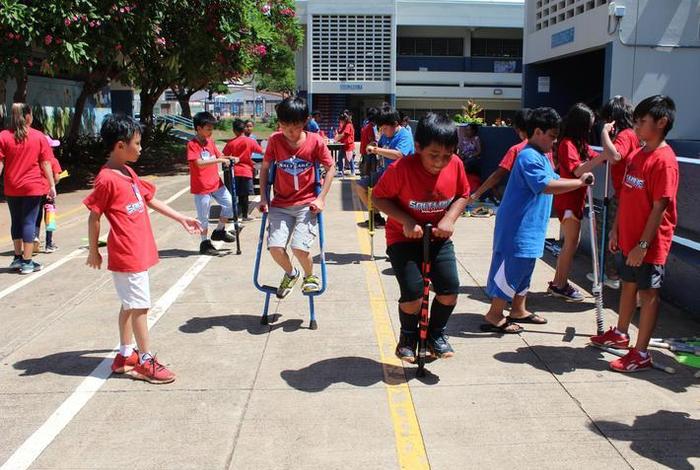pogo sticks
