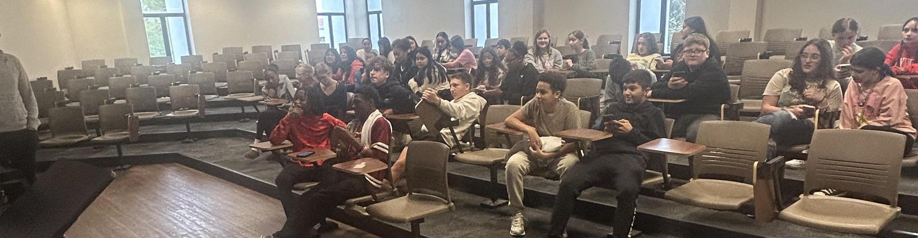 MMS Cultural Diversity club went to MSU to participate in International Day. The students played cultural interactive games and listened to MSU students from different countries speak about their journey and culture.
