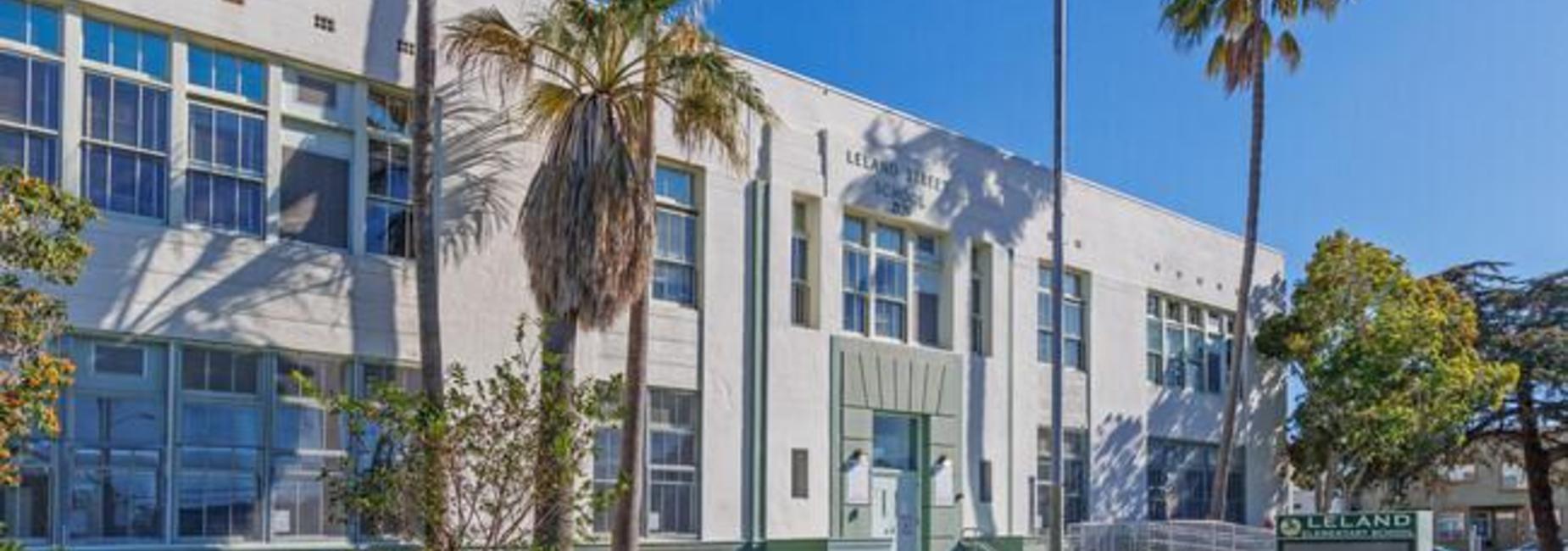 Front of leland elementary