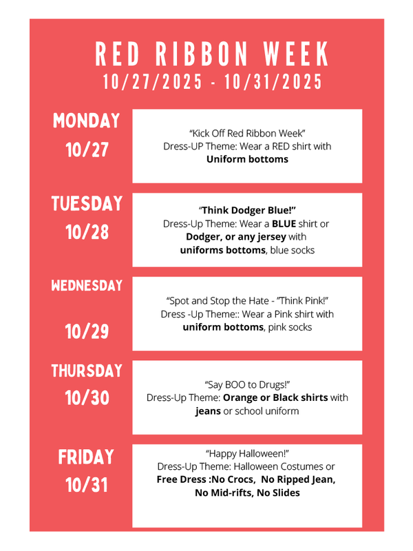 Red Robbon Week