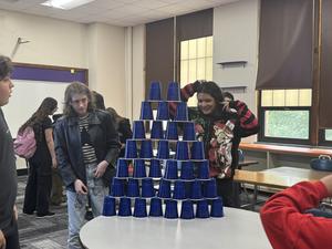Cup Stacking Minute to Win It Game