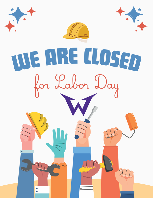 Labor Day closed