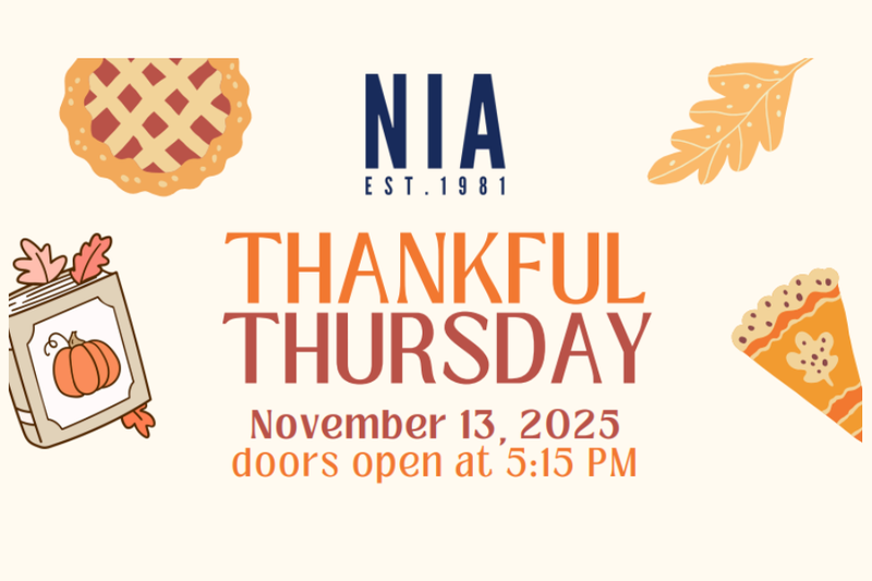 NIA Thankful Thursday