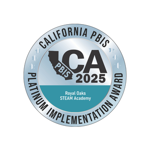 CA PBIS Platinum Award