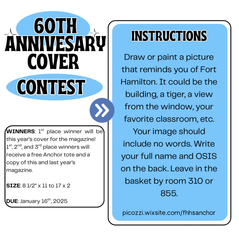 The Anchor 60th Anniversary Cover Contest Featured Photo