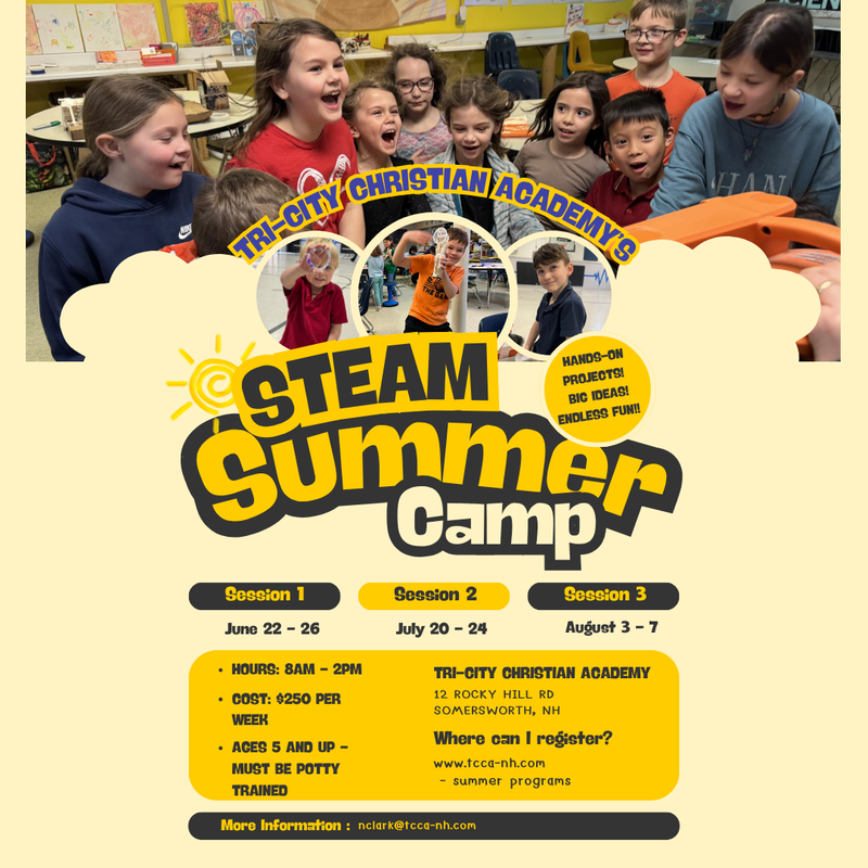 Sign-up for STEAM Summer Camp 2026! Featured Photo